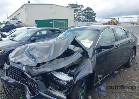 2025 Honda Accord Hybrid Ex-L from USA, damaged, VIN 1HGCY2F67SA035808